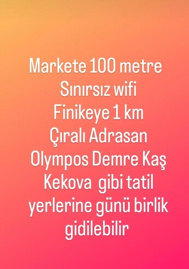 Apartmán Finike Apart Exteriér fotografie